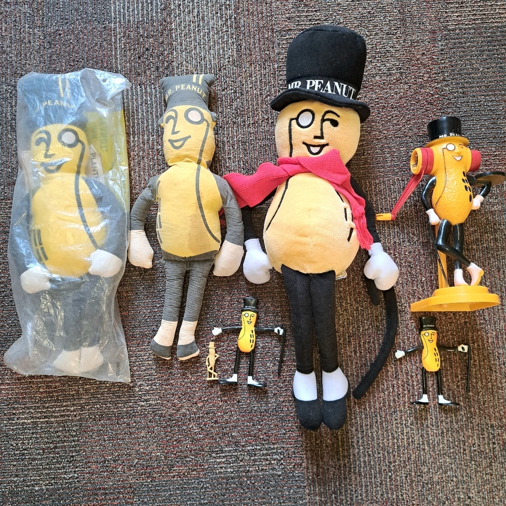 COLLECTION Planters Mr. Peanut 7 Piece Vintage
